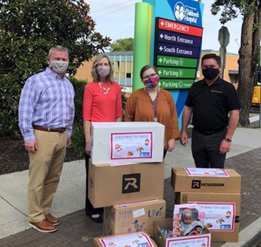Featured image for “The Christman Company donates new toys to East Tennessee Children’s Hospital”