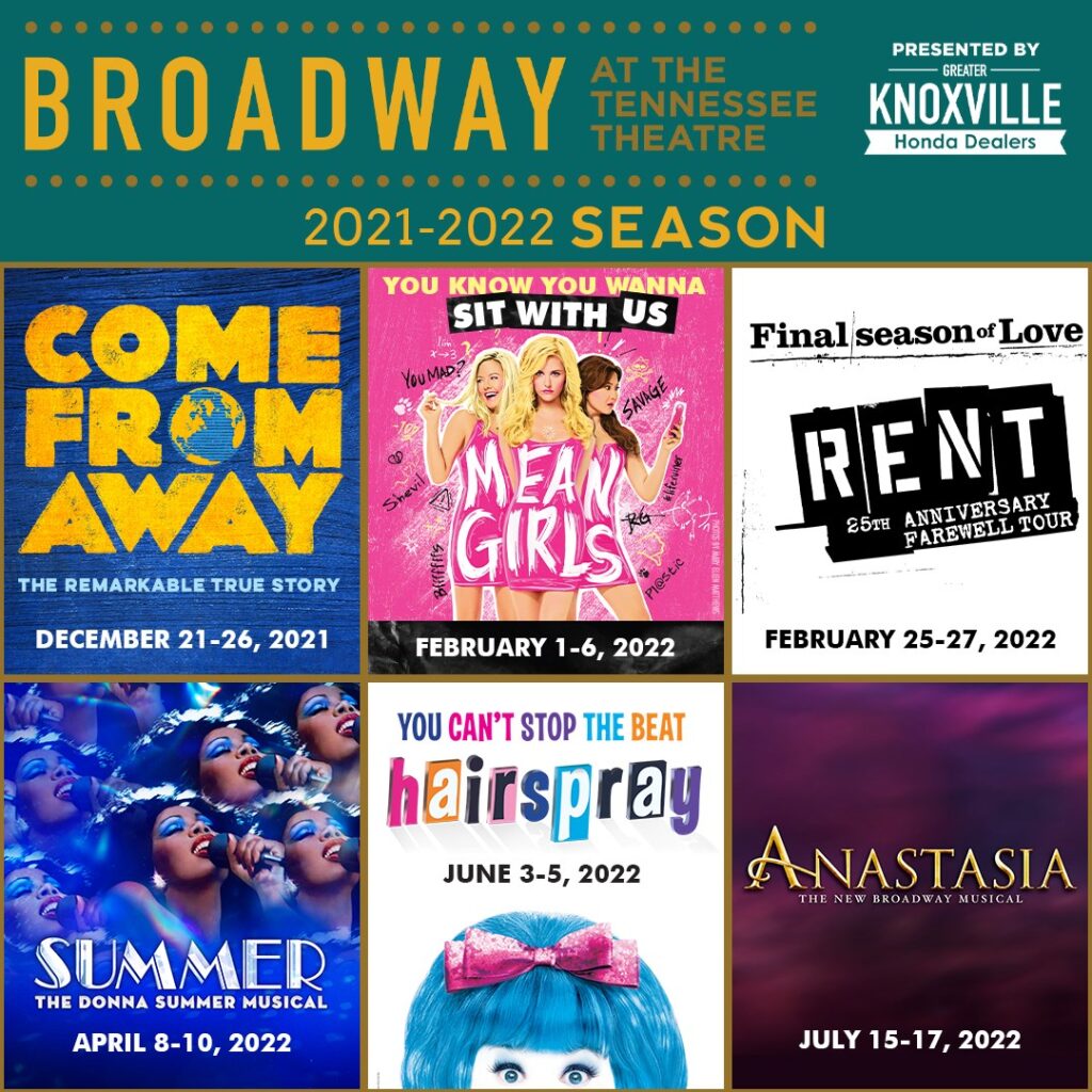 Live theater returns to Knoxville with outstanding 20212022 season of