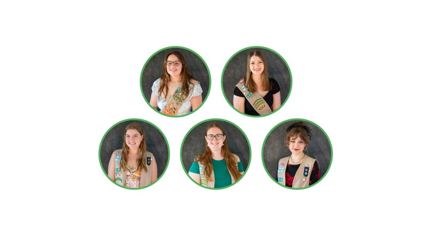 Featured image for “Five Knoxville Girl Scouts achieve highest honor”