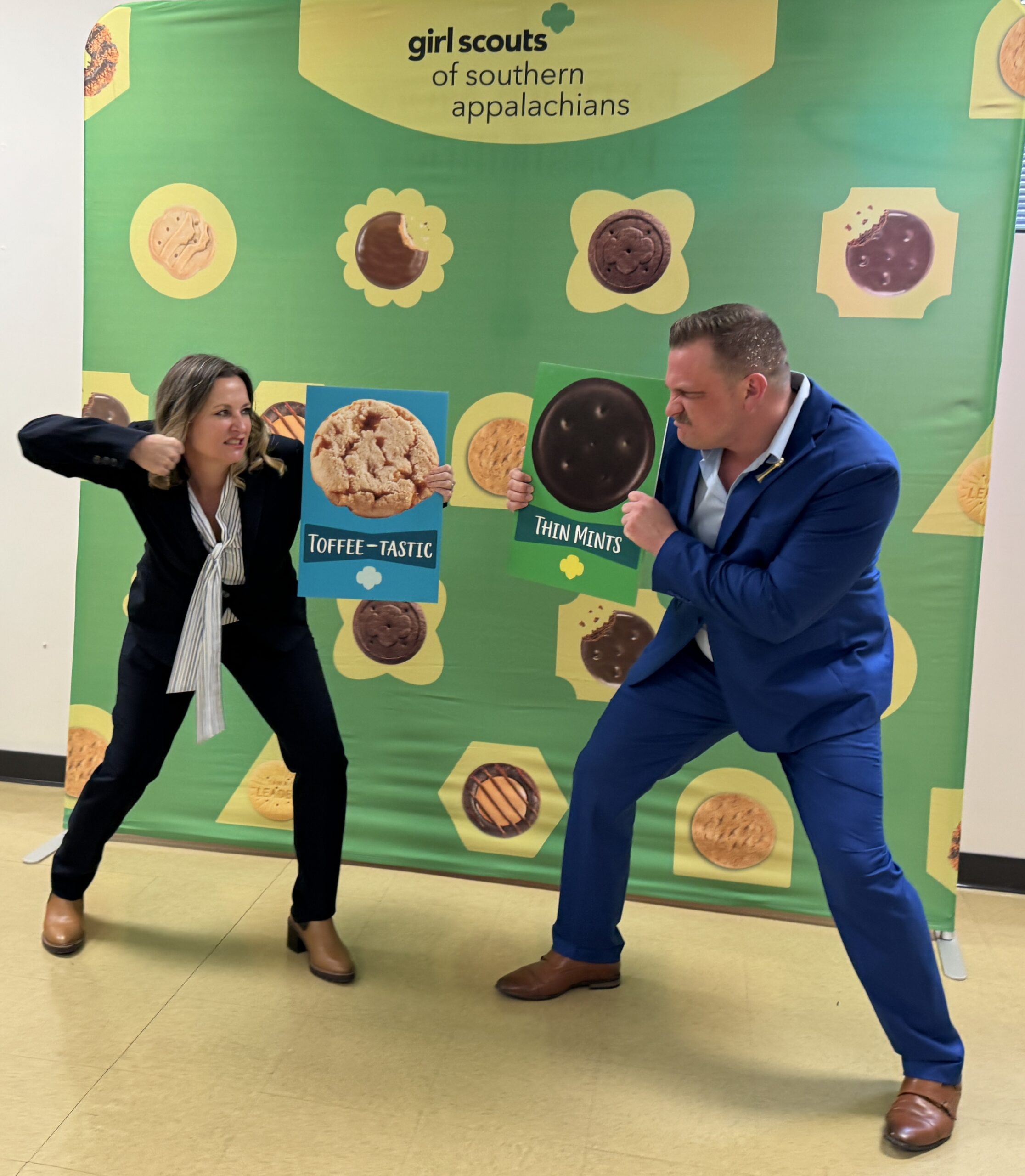 Featured image for “Nine local leaders face off in Girl Scouts’ 2026 Great Cookie Competition”