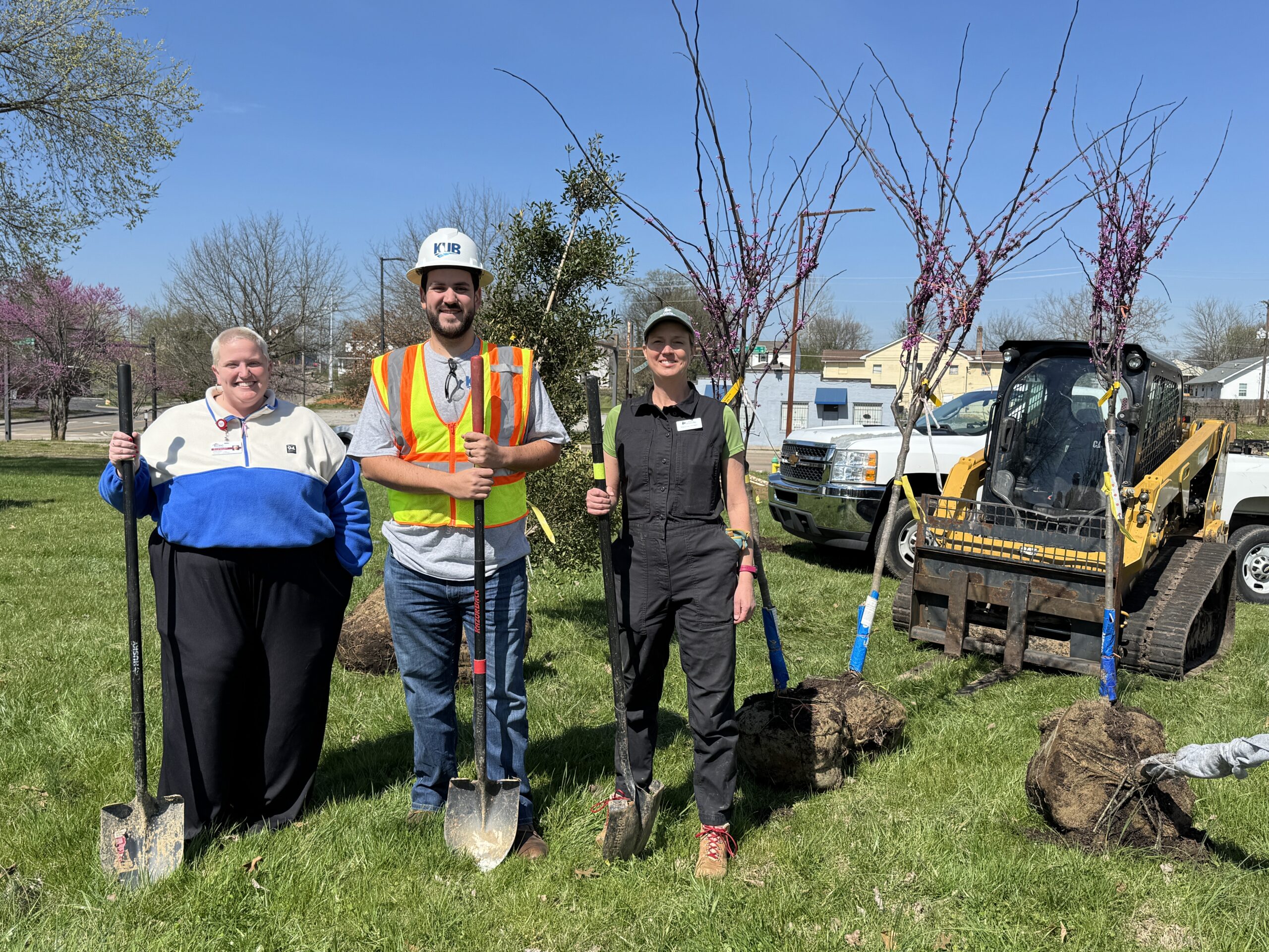 Featured image for “KUB & Trees Knoxville partner to plant trees in KCDC’s Five Points”
