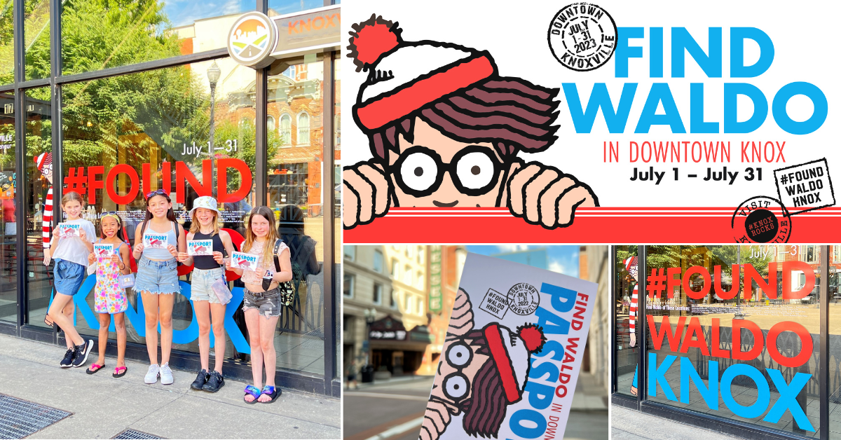 Featured image for “Explore Downtown Knoxville with ‘Where’s Waldo?’ scavenger hunt”