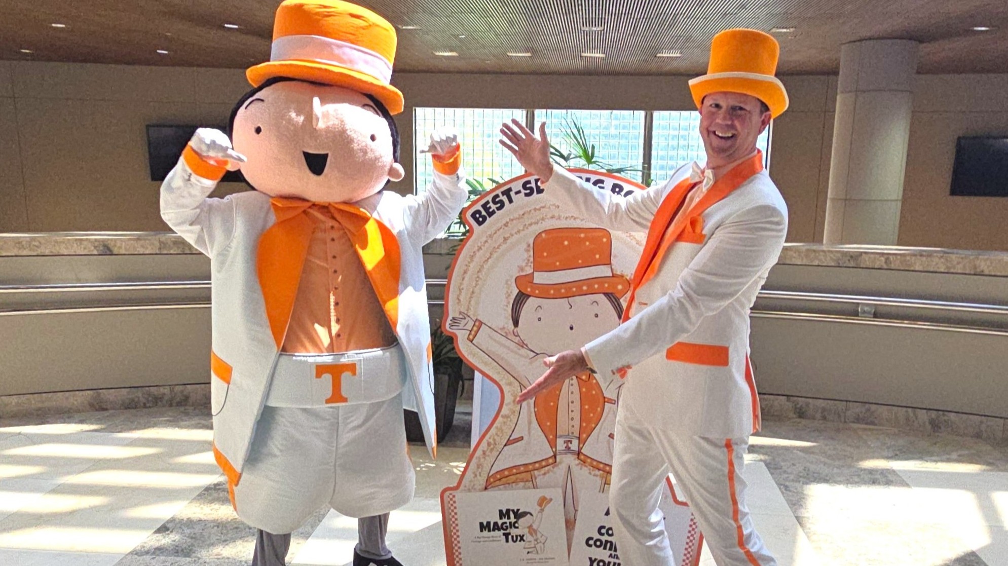 Featured image for “UT Press publishes first children’s picture book: ‘My Magic Tux’”