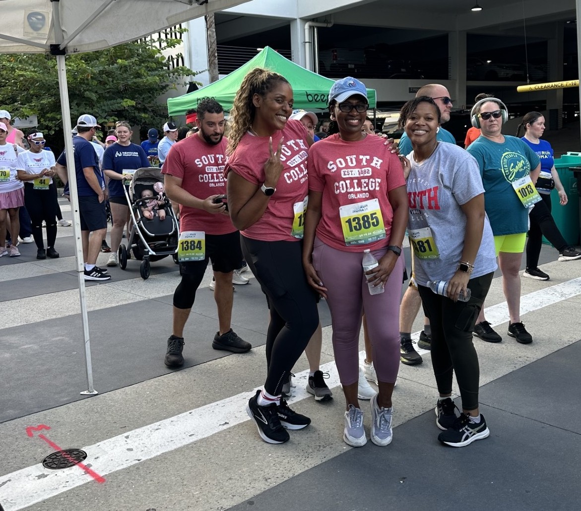 Featured image for “South College Orlando team runs to support Nemours Children’s Hospital”