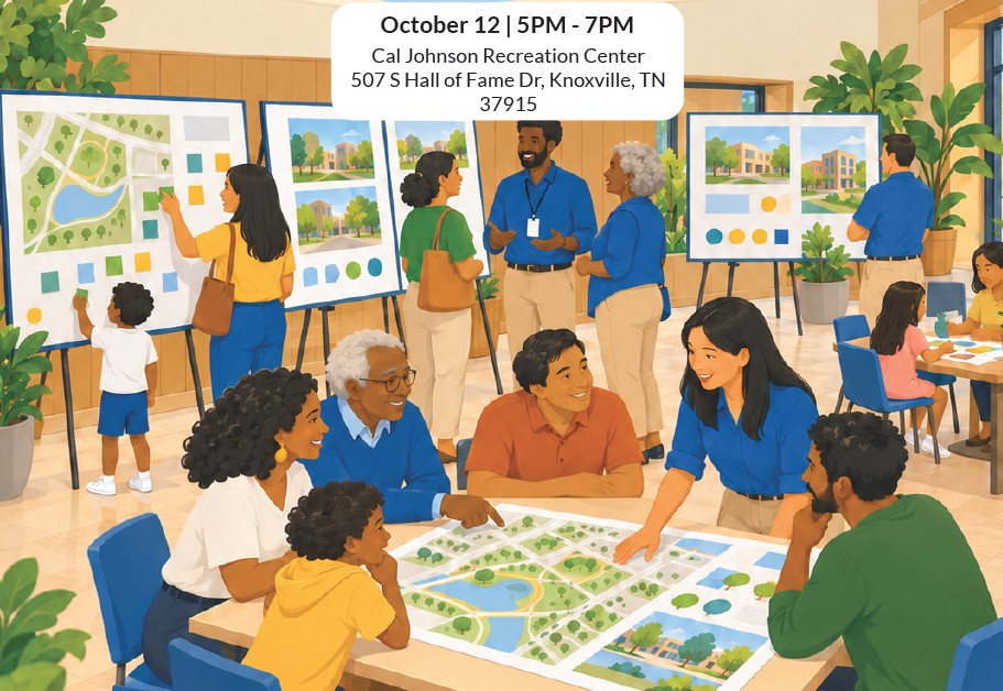 Featured image for “KCDC and City of Knoxville to host second feedback session on future of former Public Safety Building site”